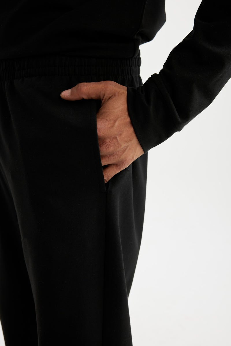 DeFacto Black Man Standard Fit Jogger Sweatpants Casual - Image 5